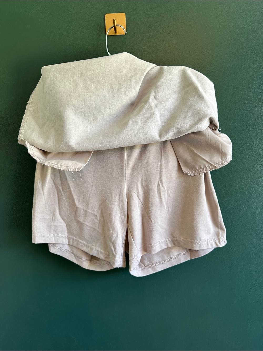 croft & barrow The Effortless Stretch Skort Light Tan Size 8 - Picture 10 of 12